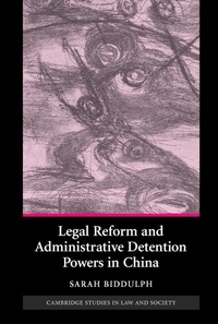 Abbildung von: Legal Reform and Administrative Detention Powers in China - Cambridge University Press