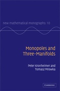 Cover: Monopoles and Three-Manifolds - Cambridge University Press