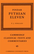 Cover: Pindar: 'Pythian Eleven' - Cambridge University Press