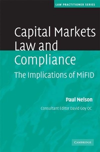 Abbildung von: Capital Markets Law and Compliance - Cambridge University Press