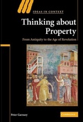 Cover: Thinking about Property - Cambridge University Press