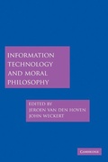 Cover: Information Technology and Moral Philosophy - Cambridge University Press