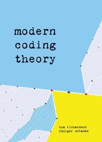 Enlarge image Cover: Modern Coding Theory - Cambridge University Press