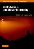 Cover: An Introduction to Buddhist Philosophy - Cambridge University Press