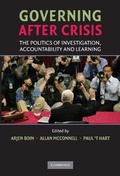 Cover: Governing after Crisis - Cambridge University Press