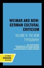 Cover: The New Typography - University of California Press