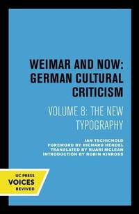 Enlarge image Cover: The New Typography - University of California Press