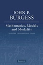 Cover: Mathematics, Models, and Modality - Cambridge University Press