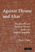 Cover: Against Throne and Altar - Cambridge University Press