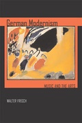 Cover: German Modernism - University of California Press