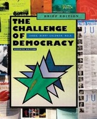 Enlarge image Cover: The Challenge of Democracy - Wadsworth Publishing Co Inc