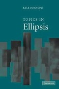 Cover: Topics in Ellipsis - Cambridge University Press
