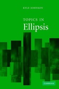 Cover: Topics in Ellipsis - Cambridge University Press
