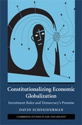 Cover: Constitutionalizing Economic Globalization - Cambridge University Press