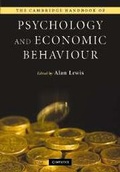 Cover: The Cambridge Handbook of Psychology and Economic Behaviour - Cambridge University Press