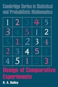 Cover: Design of Comparative Experiments - Cambridge University Press