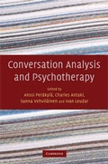 Cover: Conversation Analysis and Psychotherapy - Cambridge University Press