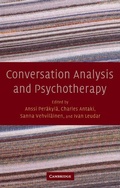Cover: Conversation Analysis and Psychotherapy - Cambridge University Press