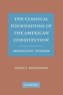 Cover: The Classical Foundations of the American Constitution - Cambridge University Press