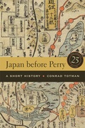Cover: Japan before Perry - University of California Press