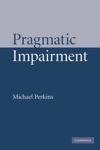 Abbildung von: Pragmatic Impairment - Cambridge University Press