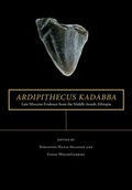 Cover: Ardipithecus kadabba - University of California Press