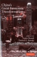Cover: China's Great Economic Transformation - Cambridge University Press