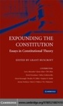 Cover: Expounding the Constitution - Cambridge University Press