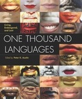 Cover: One Thousand Languages - University of California Press