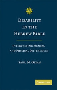 Abbildung von: Disability in the Hebrew Bible - Cambridge University Press