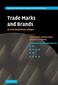 Abbildung von: Trade Marks and Brands - Cambridge University Press