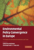 Cover: Environmental Policy Convergence in Europe - Cambridge University Press