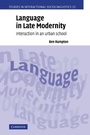 Cover: Language in Late Modernity - Cambridge University Press