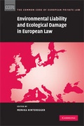 Cover: Environmental Liability and Ecological Damage In European Law - Cambridge University Press