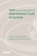 Cover: GATS and the Regulation of International Trade in Services - Cambridge University Press