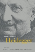 Cover: Appropriating Heidegger - Cambridge University Press