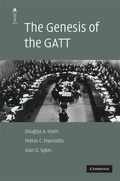 Cover: The Genesis of the GATT - Cambridge University Press