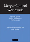 Cover: Merger Control Worldwide - Cambridge University Press