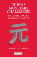 Cover: China's Monetary Challenges - Cambridge University Press