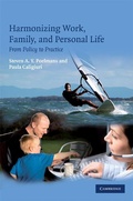 Cover: Harmonizing Work, Family, and Personal Life - Cambridge University Press