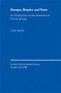 Cover: Groups, Graphs and Trees - Cambridge University Press