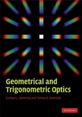 Cover: Geometrical and Trigonometric Optics - Cambridge University Press