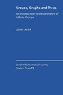 Cover: Groups, Graphs and Trees - Cambridge University Press