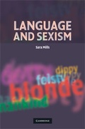 Cover: Language and Sexism - Cambridge University Press