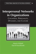 Cover: Interpersonal Networks in Organizations - Cambridge University Press