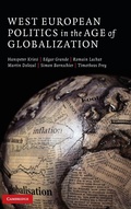 Cover: West European Politics in the Age of Globalization - Cambridge University Press