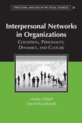 Cover: Interpersonal Networks in Organizations - Cambridge University Press