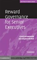 Cover: Reward Governance for Senior Executives - Cambridge University Press