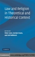 Cover: Law and Religion in Theoretical and Historical Context - Cambridge University Press