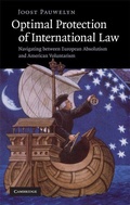 Cover: Optimal Protection of International Law - Cambridge University Press